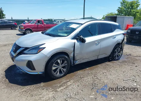 2019 Nissan Murano Sv из США, поврежденный, VIN 5N1AZ2MS7KN163411